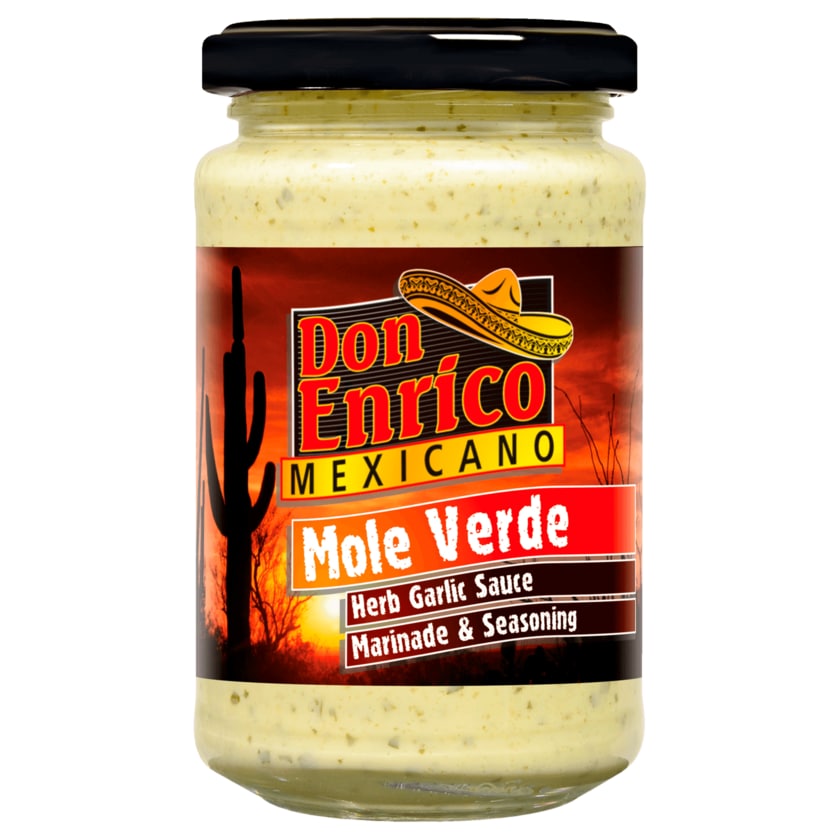 Don Enrico Mole Verde Herb Garlic Sauce 200ml